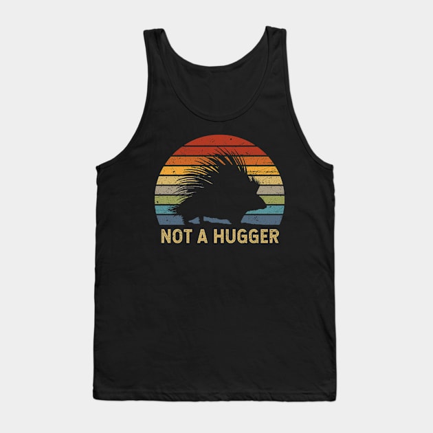 Not A Hugger Porcupine Tank Top by All-About-Words